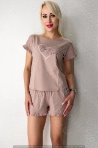 Жіноча бавовняна піжама "Janetta" (16057)