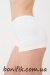 Женские белые бесшовные трусы-шорты "Boxer Briefs"