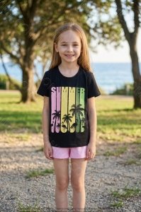 Детская пижама для девочек "Summer"