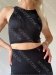 Женский бесшовный топ Halter Top Rib