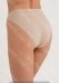 Женские бесшовные бежевые трусы Hi-Leg Briefs