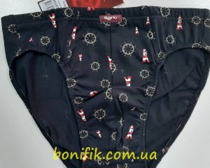 Мужские плавки с принтом "штурвала и маяка"