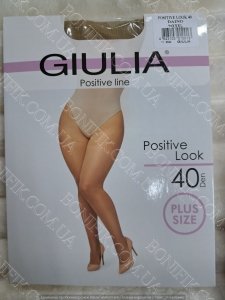 Жіночі колготки Positive Look 40 DEN Plus Size