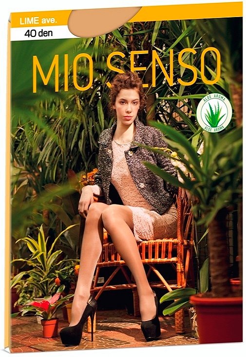 Mio Senso колготки женские 20 den Lime ave